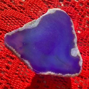 Agate stone phone stand handmade